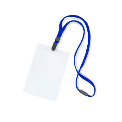 Plastidea - Porta badge - per A6 (pacchetto di 50)